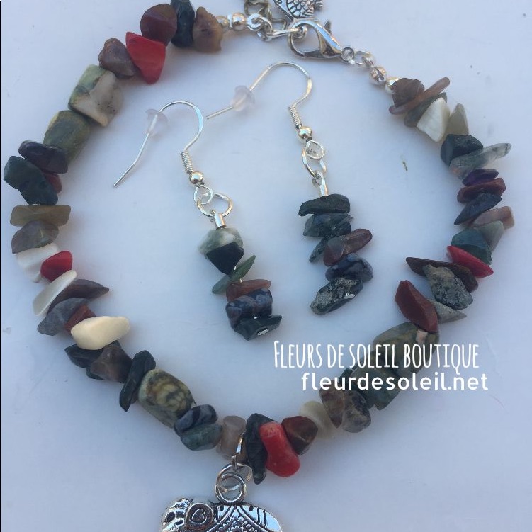 Natural Stone Fragments Set